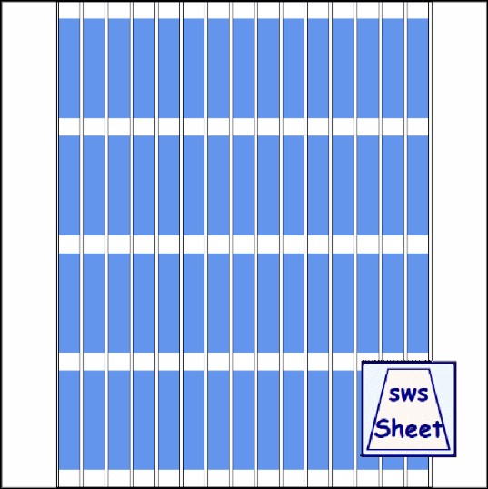  1/2-1/2x11in - Wrap Size: 2-1/4in
