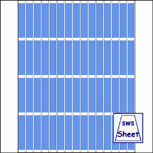  1/2-1/2x11in - Wrap Size: 2-1/2in