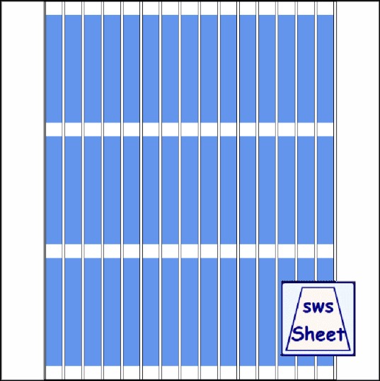  1/2-1/2x11in - Wrap Size: 3-1/8in