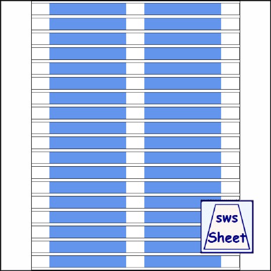 1/2-1/2x8.5in - Wrap Size: 3-1/8in