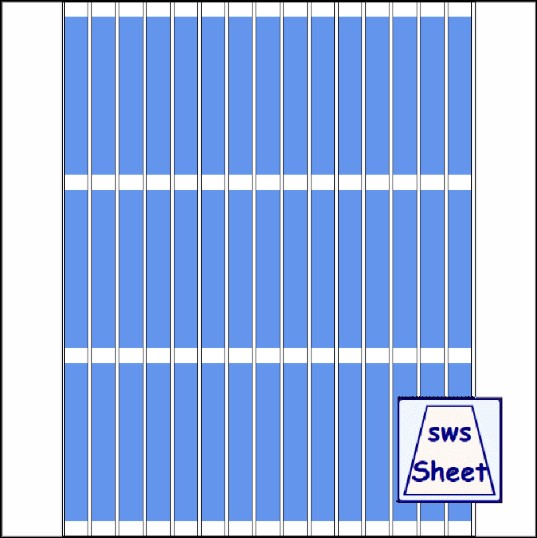  1/2-1/2x11in - Wrap Size: 3-1/4in