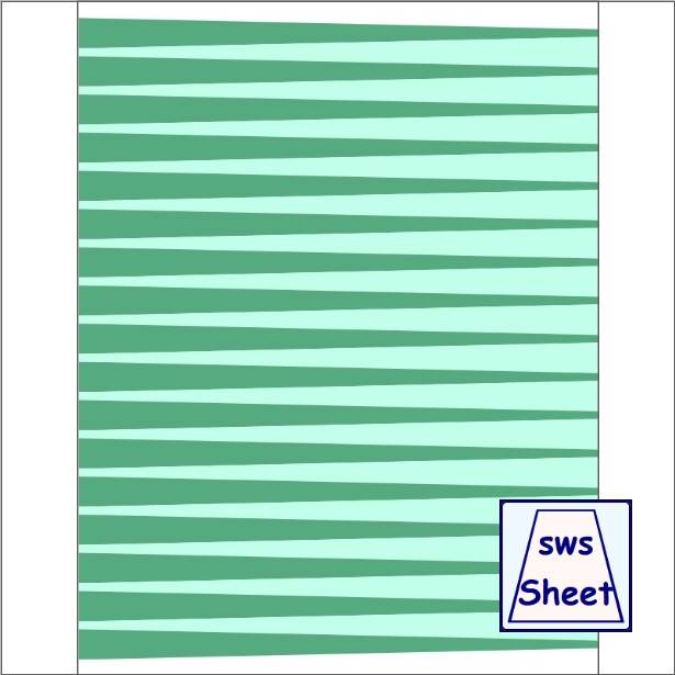 Bicone 1/2x1/8x8.5in - All Strips