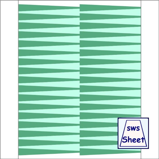 Bicone 1/2x1/8x4.25in - Mini All Strips