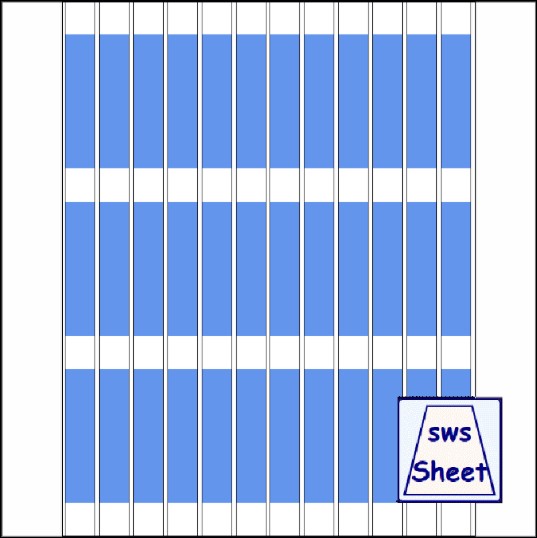 5/8-5/8x11in - Wrap Size: 2-3/4in 5/8-5/8x11in - Wrap Size: 2-3/4in