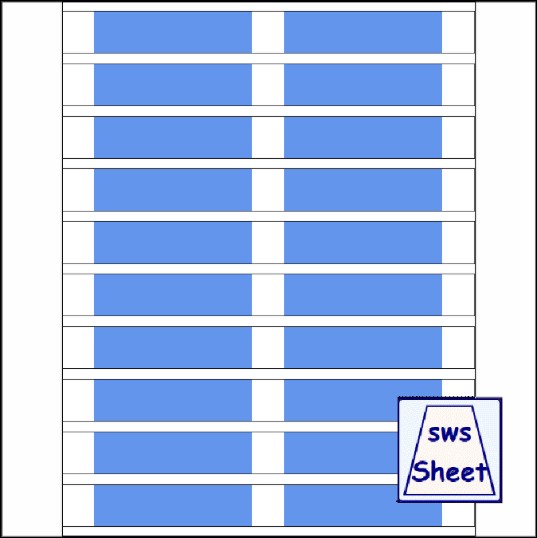 7/8-7/8x8.5in - Wrap Size: 3-1/4in